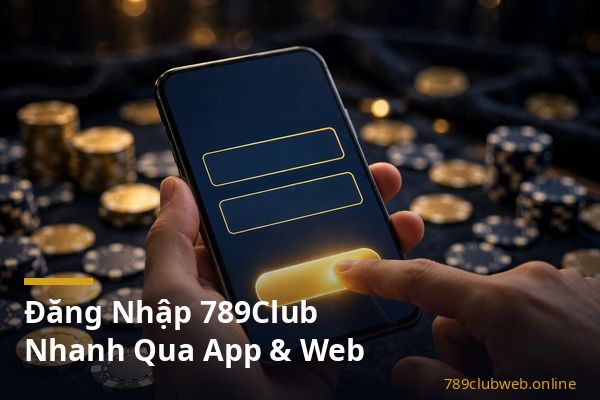 Hướng dẫn đăng nhập 789club qua app và website xử lý lỗi đăng nhập