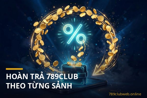 Hoàn trả 789club theo tỷ lệ từng sảnh game và cách nhận tiền hoàn