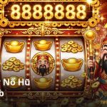 Máy slot nổ hũ 789club với biểu tượng thần tài và jackpot đang tích lũy